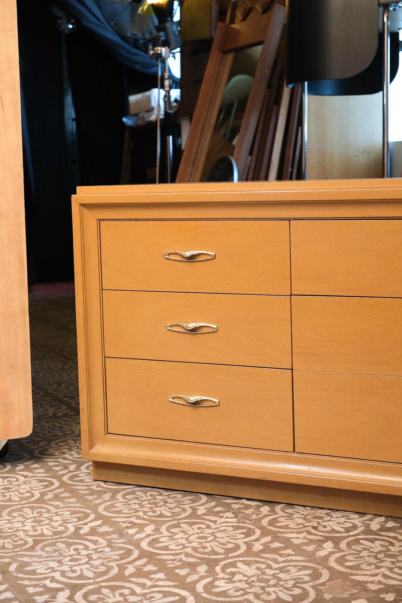MCM Contemporary Maple Dresser By Pepplers