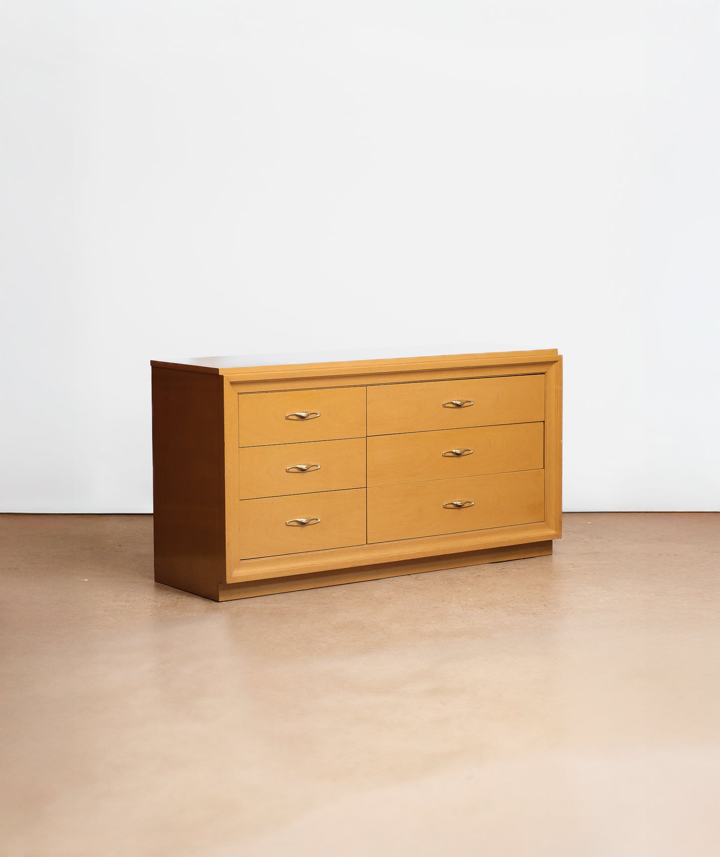 MCM Contemporary Maple Dresser By Pepplers