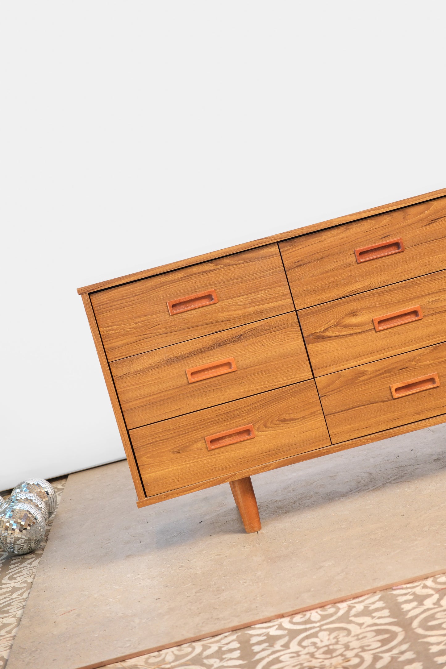 MCM Teak Dresser By NL