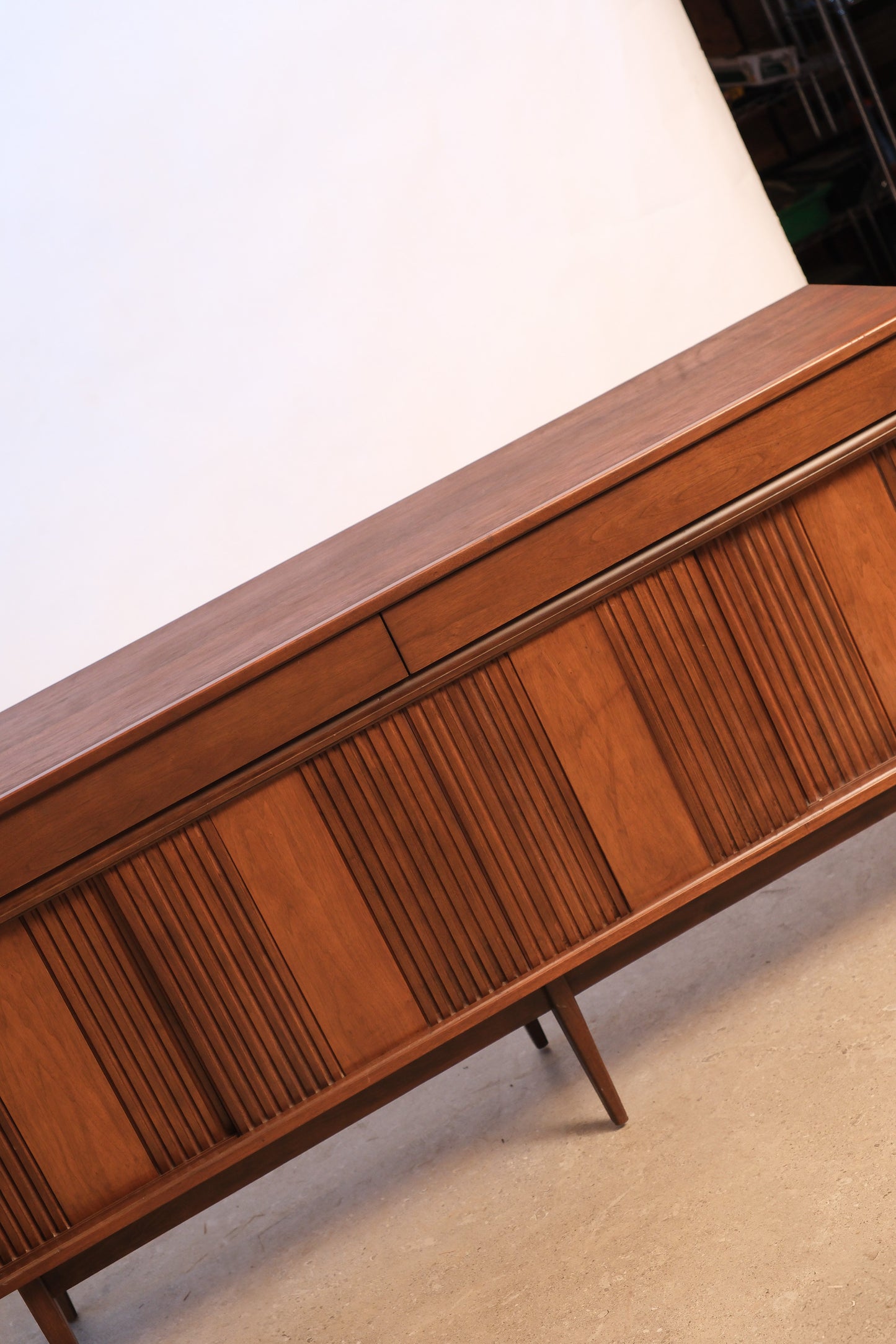 MCM Dark Walnut Dresser by Honderich