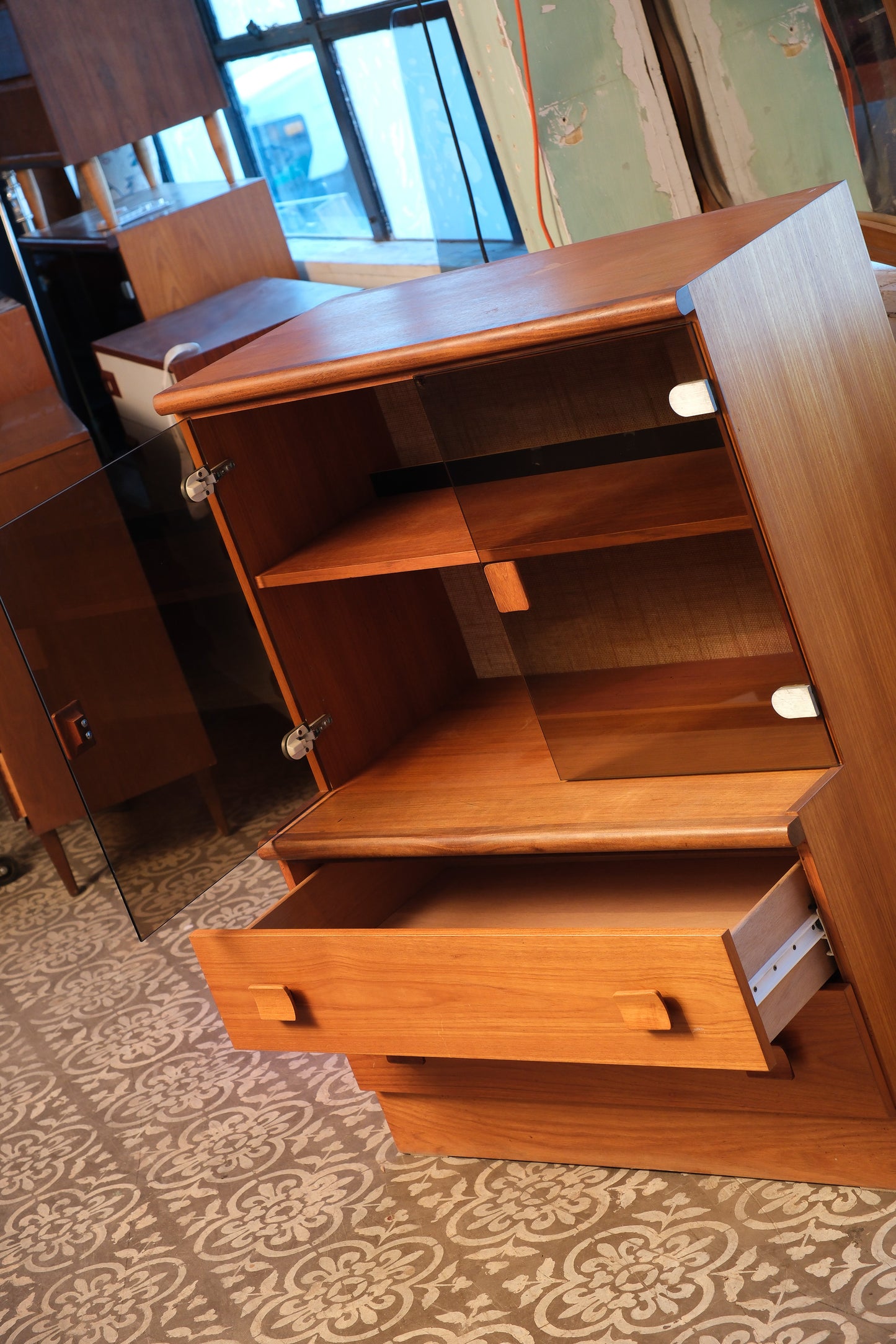 MCM Teak Cabinet