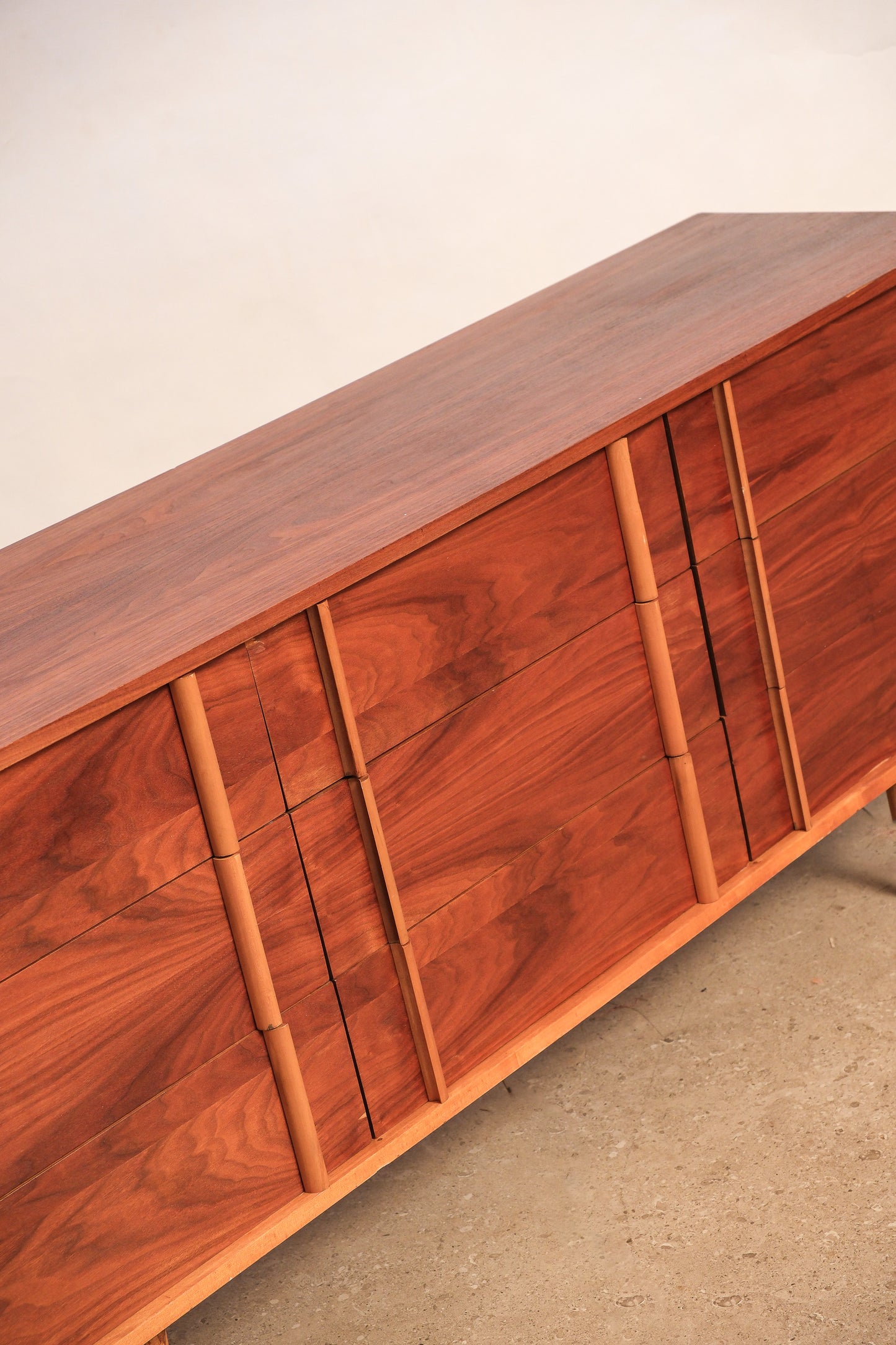 MCM Mahogany Dresser