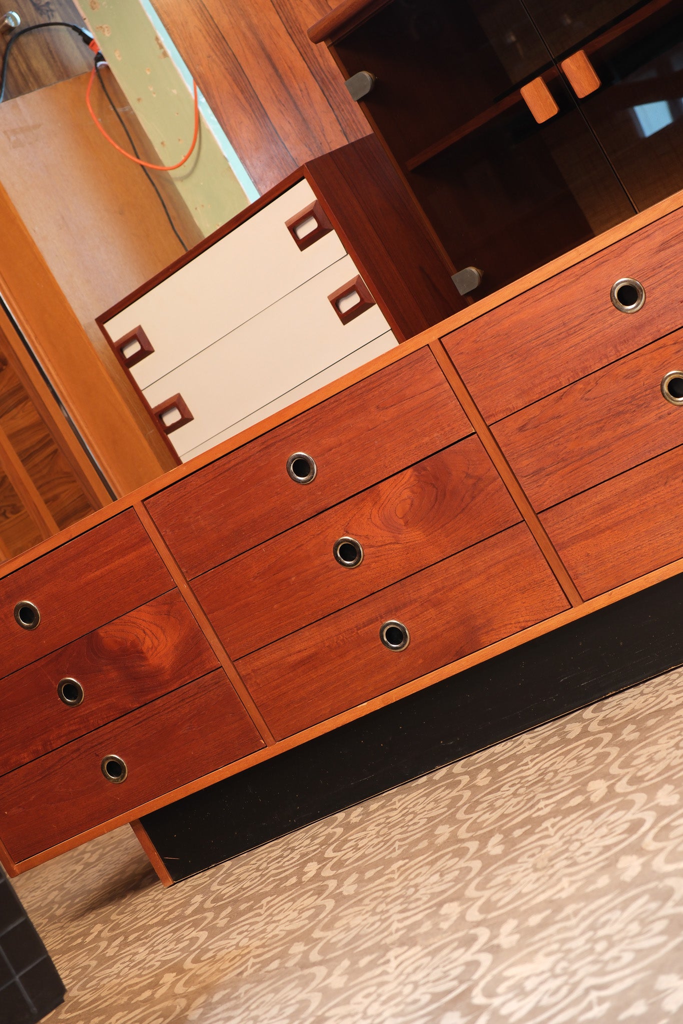 MCM Teak Dresser by RS Associates