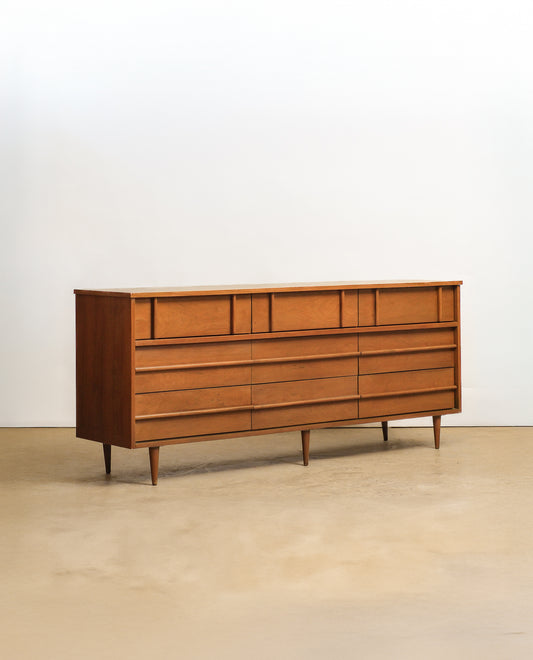 MCM Black Walnut Wide Dressser