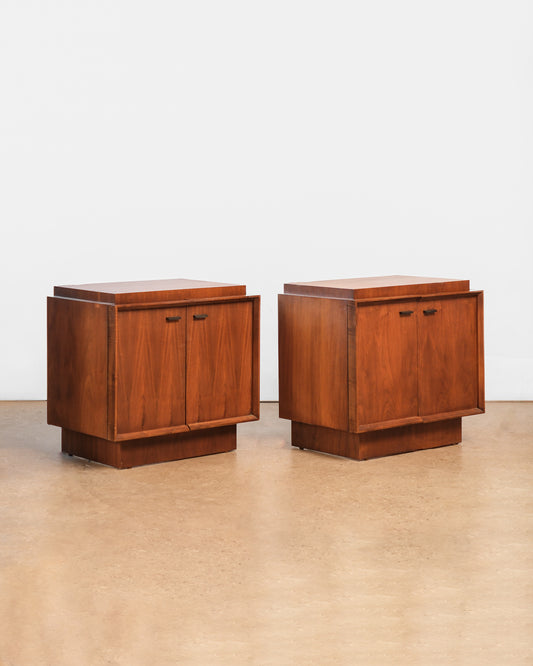 MCM Tobago Brutalist Nightstands