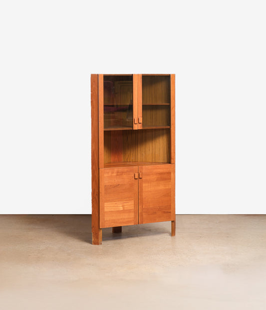 MCM Teak Corner Cabinet By RS