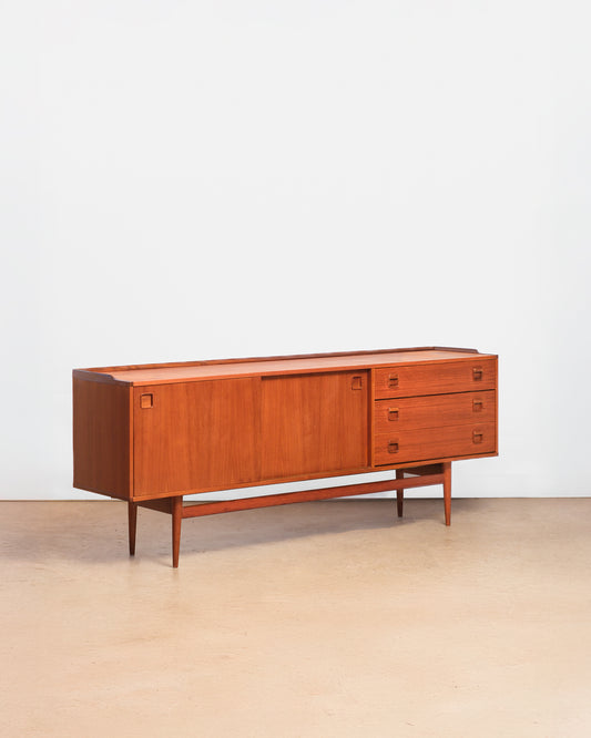 MCM Rare Teak Credenza By Fristho