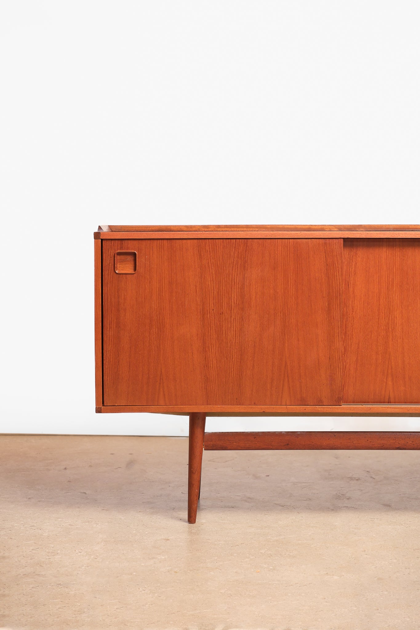 MCM Rare Teak Credenza By Fristho