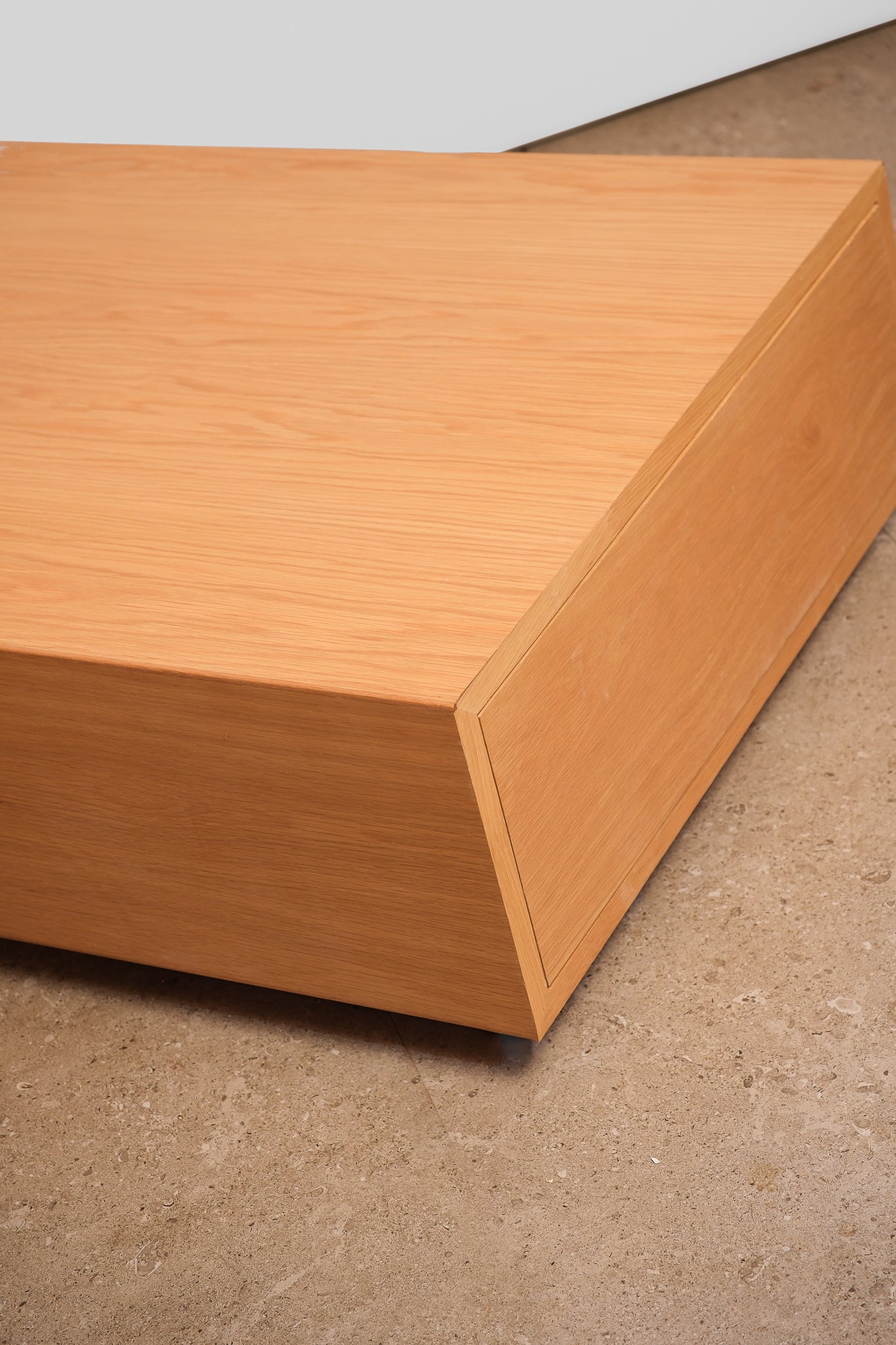 MCM Modern Solid Oak Coffee Table By Sean DIX