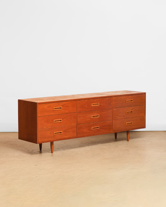 MCM Refurbished Modern Teak Dresser