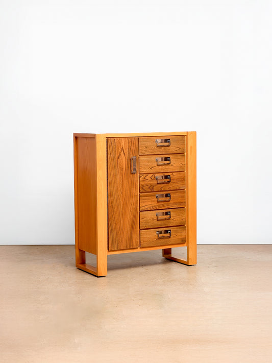 MCM Black Walnut & Ash Dresser
