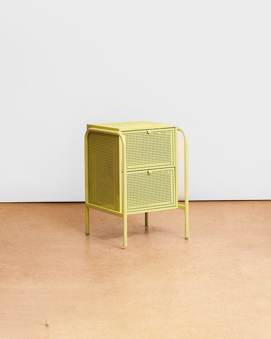 Retro Ikea Pistachio Green Cabinet