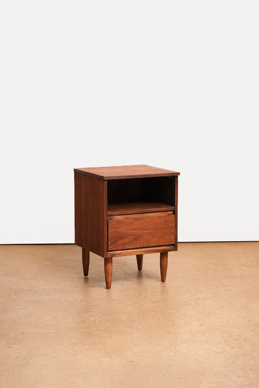 MCM Dark Walnut Nightstand