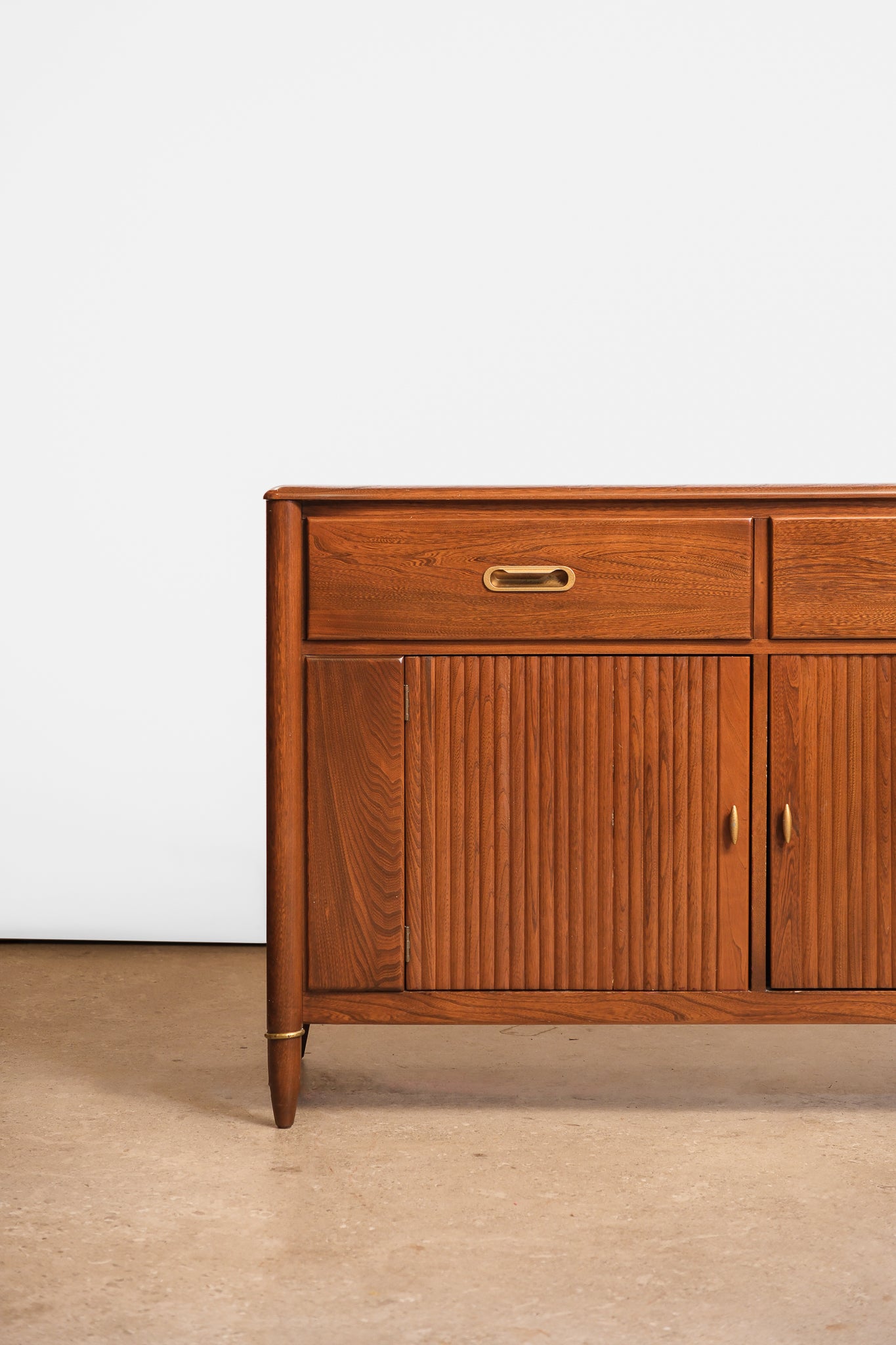 MCM Dark Walnut Credenza By Knetchel