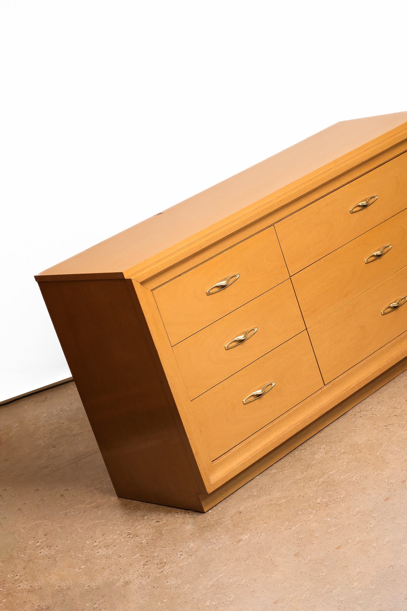MCM Contemporary Maple Dresser By Pepplers